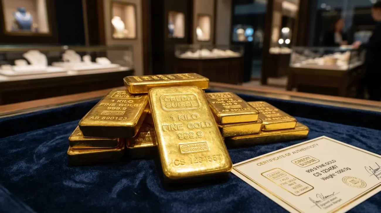 Gold Bars in Egypt